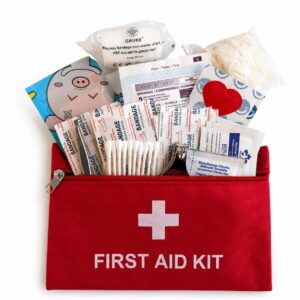 Trousse de premiers soins SECOURYS en tissu